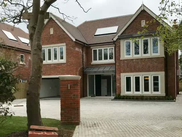 New build home constructed by AA Builders ltd in Leicestershire